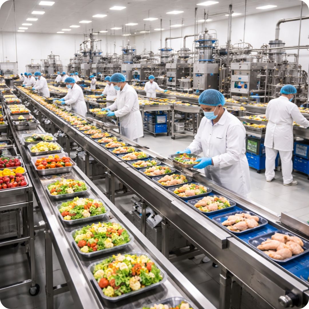 ERP voor de voedingsindustrie