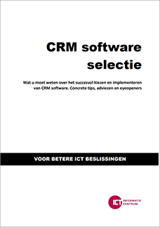 CRM software selectie