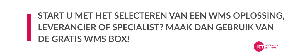 WMS oplossing selecteren